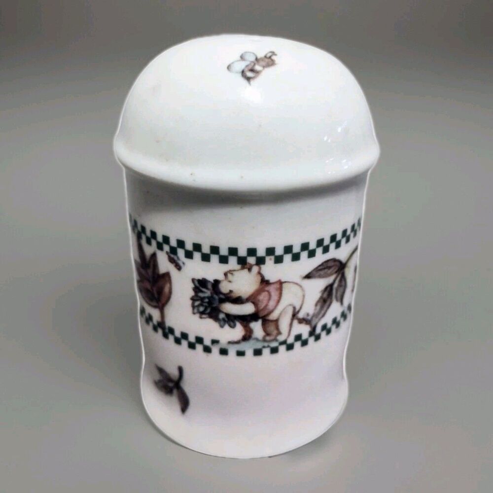 Disney Winnie the Pooh Jumbo Ceramic Cruet Salt Or Pepper Shaker (1) Vintage
